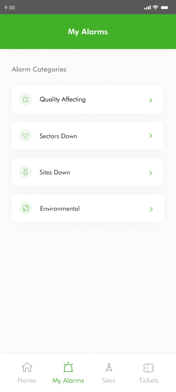 DigiSOC Alarm screenshot